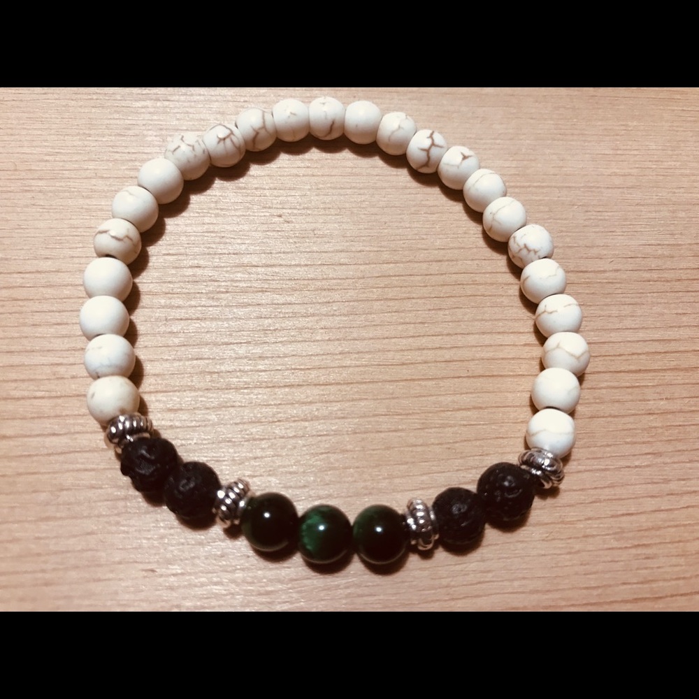 Lava Stone Essential Oil Diffuser Bracelet